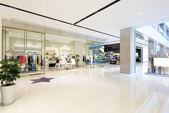 commercial retail flooring installation