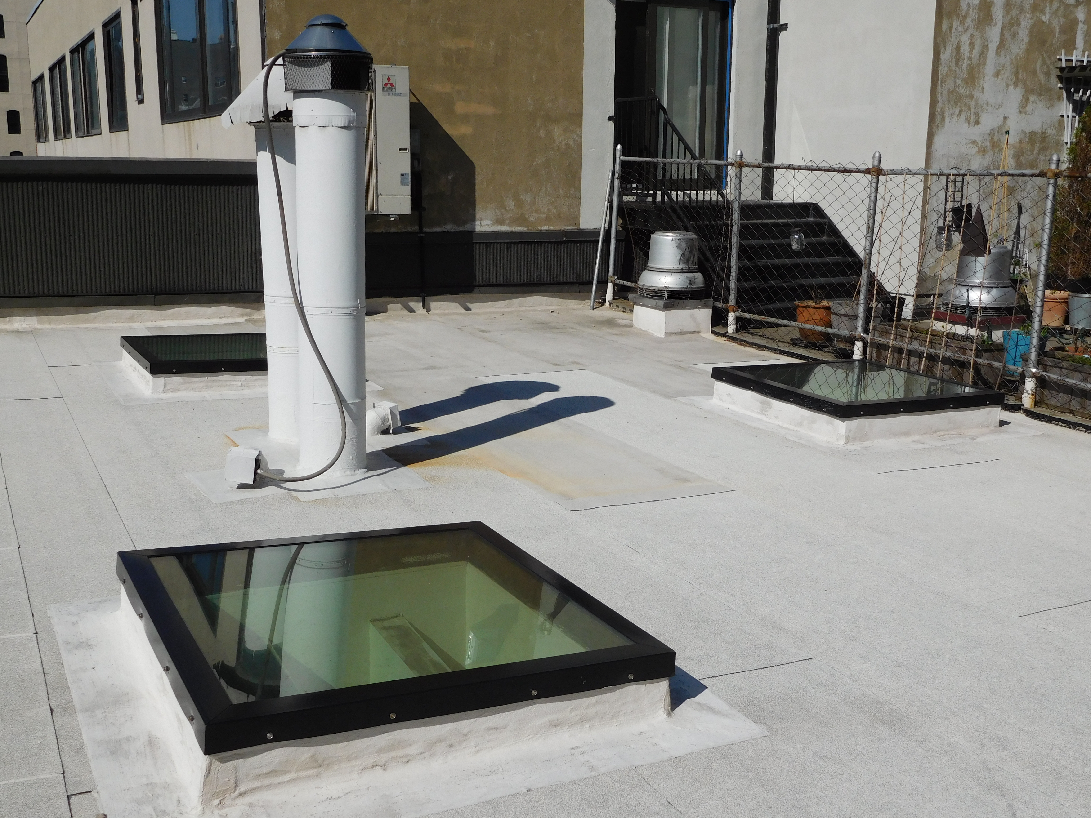 curb mount skylight