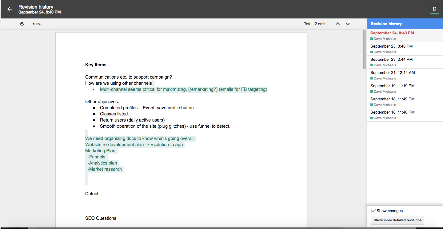 how to use revision history in google drive google form revision history